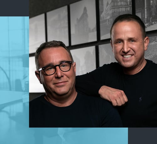 ein Gruppenbild vom WIFIX-Vorstand – Christian Wetzel und Sven Burkart
